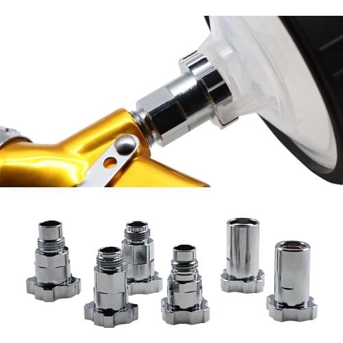 Spray gun adapter pot joints 16X1.5 14X1 G3/8 disposable measuring cup adapter all Spray gun connector PPS cup