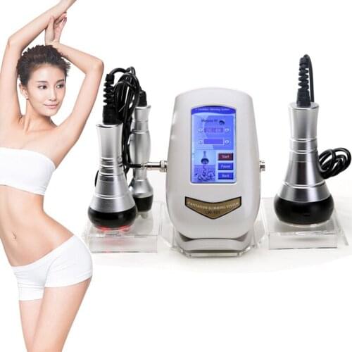 Home Use 40K Cavitation Ultrasonic Weight Loss Machine Mutipolar RF Face Radio Frequency Facial Rejuvenation Body Slimming Sap