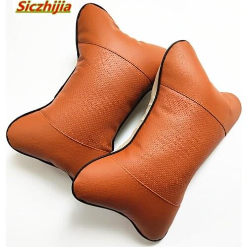 Car seat leather breathable headrest for Opel Astra VAUXHALL MOKKA Zafira Insignia Vectra Antara