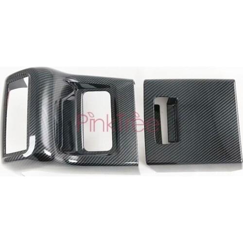 For Chevrolet Blazer 2019 2020 Interior Accessories Armrest Rear Air Conditonnal Vent Cover Trim AC Outlet Anti-kick Panel