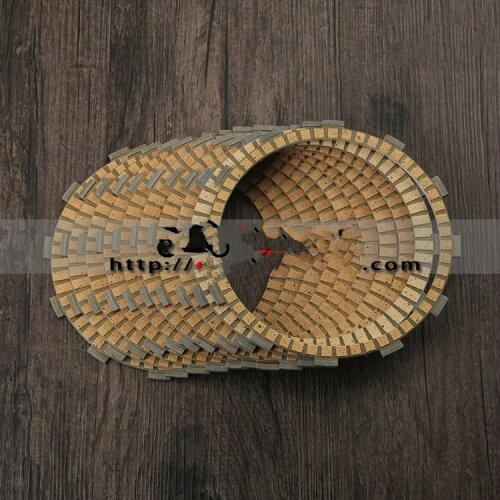 For Kawasaki GTR1400 ZZR1400 ZX-14R Paper Based Clutch Friction Kit Disc Plates Set Motorbike Parts Accessories