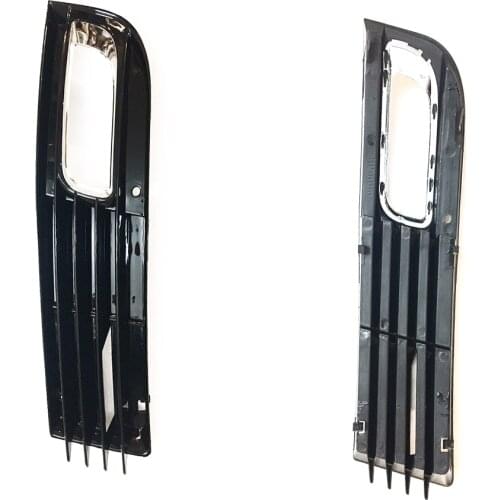 4E0807681AN/4E0807682AN Left+Right Side Foglight Grille Car Accessory Replacement for A8 D3 08-10