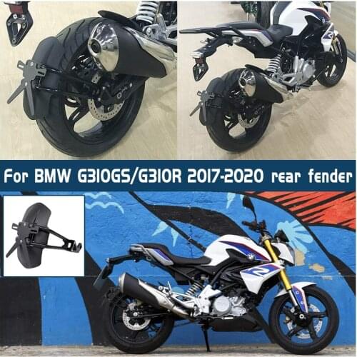 Motorcycle For BMW G310R G310GS Fender Rear Cover G310 GS G310 R 2017-2021 2020 2019 Back Mudguard Splash Guard Protector Black