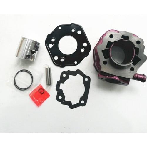 Motorcycle 47mm 70cc Cylinder with piston kit for DERBI SD01 SD 01 70 CC Cylinder Kits Clips Piston Pin Assy & Gaskets