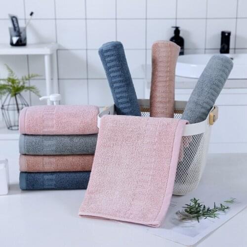 4pcs BeachTowel Sets Cotton Solid Color Face Bathing Towels Fast Drying Travel Gym Camping Sports Soft Handchief Thick towel