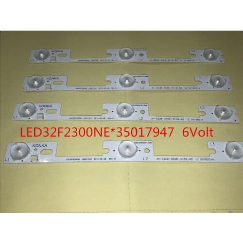 4PCS/LOT new and original for Konka LED32F2300NE light bar,35017947 backlight lamp LED strip 6v