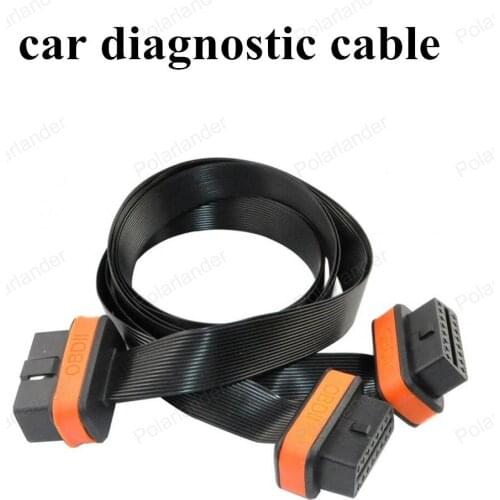 New arrival OBDII 16 Pin Extension Diagnostic Cable 1 Male to 2 Female Adapter Connector car diagnostic adapter