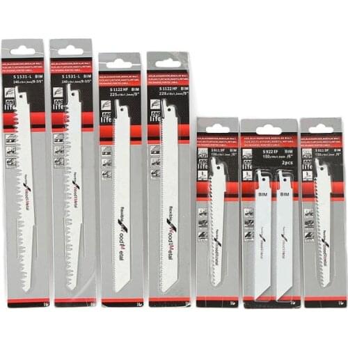8Pcs Reciprocating saw blades Wood & Metal recipro Tool Jigsaw Blade For Bosch Makita Dewalt Power Woodworking Tools