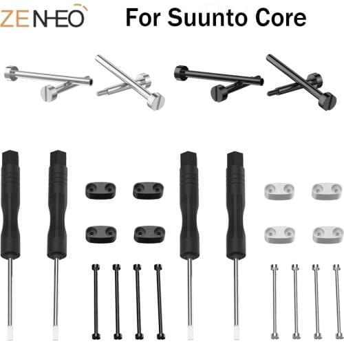For Suunto Core Smart Watch Stainless Steel Replacement Screws with Screwdrivers Adapter and Connector Removal Tool Accessories