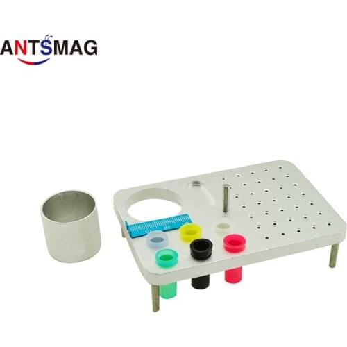 Dental Lab Equipment 35 Holes Dental Aluminium Bur Holder Autoclave Disinfection Box Free Shipping