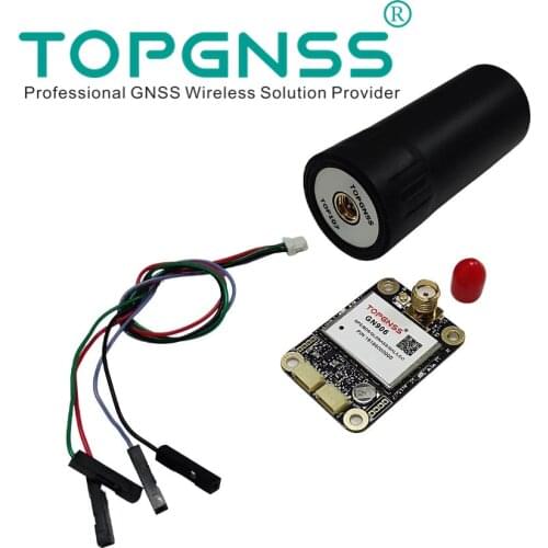 TOP3509 RTK module +UAV antenna UART TTL GPS GLONASS GALILEO high-precision centimeter level dual-frequency GPS module ZED-F9P