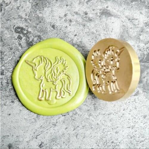Wax Seal Stamp unicorn sealing wax wedding invitation wax seal stamp custom wax stamp unicorn wax seal kit Message Seller