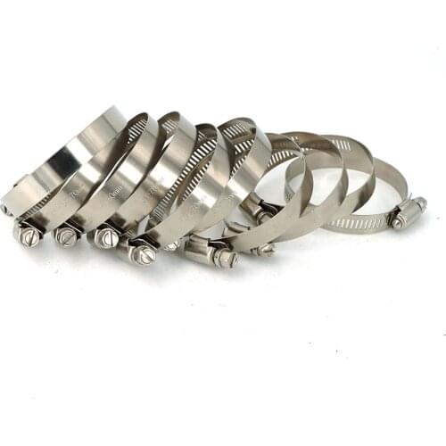 Stainless Steel 304 Worm Drive high qulity Hose Clamp - Fuel Pipe Tube Clips water