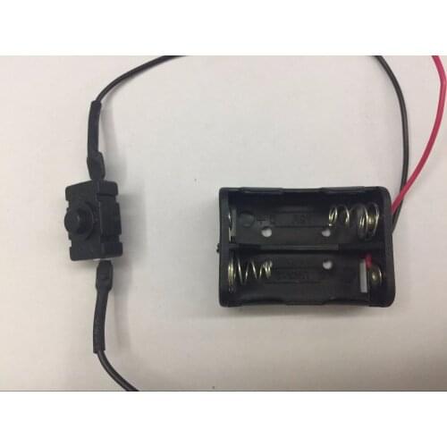 1pcs 12V 23A 2 Pack Battery Holder 2*12V Battery Storage Box with switch