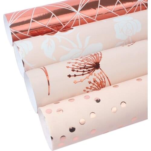 3 pcs/lot Craft Flower Wrapping Paper For Flowers Decorative Kraft Vellum Gift Tissue Paper Wrapping Festive Decoration ZCZ004