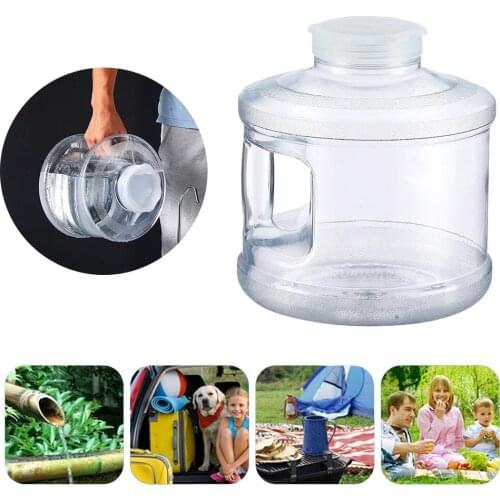 7.5L Outdoor Camping Travel Car Water Bucket Water Carrier Canister Pail for Vehicle can be filled with boiling water 25x25cm