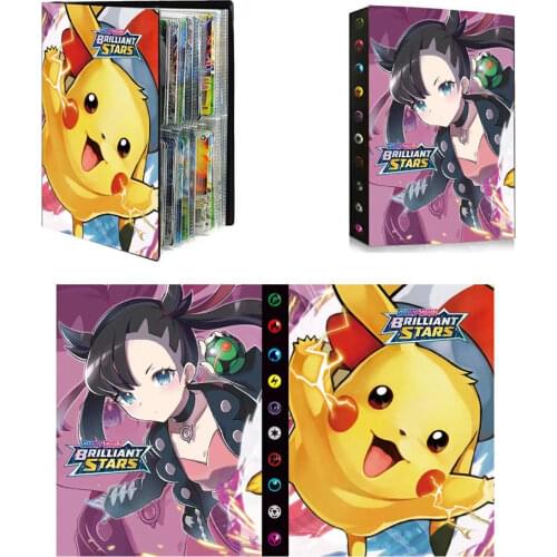 240Pcs Holder Album Toys Collections Pokemon Cards Album Book Top Loaded List Toys Gift For Children