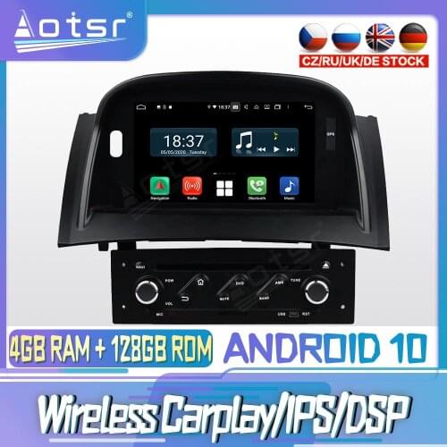 Android 10 PX6 128G For RENAULT Megane II 2004 - 2009 DVD GPS Navigation Auto Radio Stereo Video Multimedia Player HeadUnit 2din