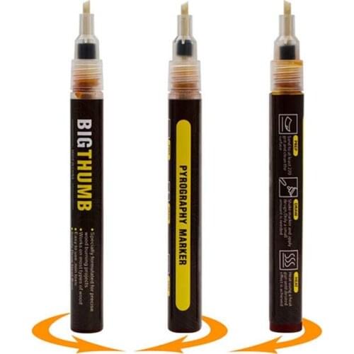 Scorch Marker Burning Pen Wooden DIY Craft Design Pyrography Markers Painting Tools Gifts New Designer Office School Stationery