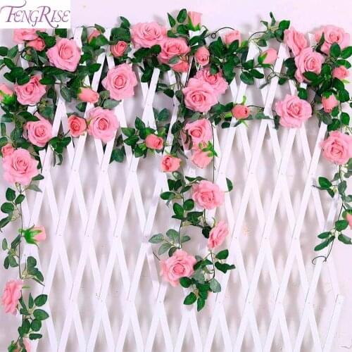 FENGRISE Artificial Flower Decorations For Wedding