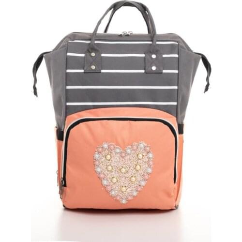 Mother Baby Care Backpack Bag Baby Bottle The Thermo Jug Pushchair Hanger bracket Available 3 Pcs Feeding Bottle Thermos Eye available Fitelatsız