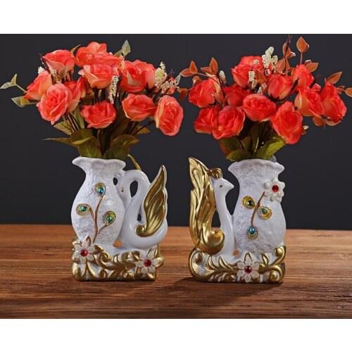 American Ceramic Vase Decoration European modern living room porch TV cabinet wine cabinet creative home decoration