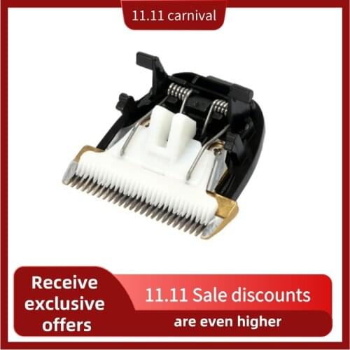 Hot Professional Pet Scissors Electric Hair Clipper Trimmer Dogs Cutting Machine Ceramic Titanium Knife for RFCD-9100 9600