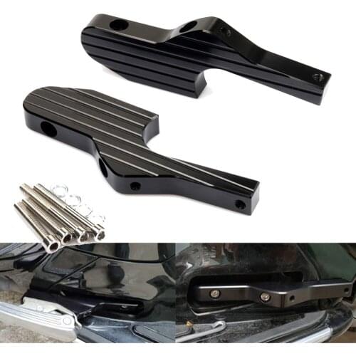 Motorcycle Accessories Passenger Foot Peg Extensions Extended Footpegs for Vespa GT GTS GTV 60 125 150 200 250 300 300ie