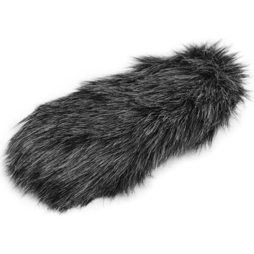 On-camera Microphone Furry Windscreen Mic Windshield Cover Muff Compatible with RODE VideoMic GO/ TAKSTAR SGC-598 Microphones