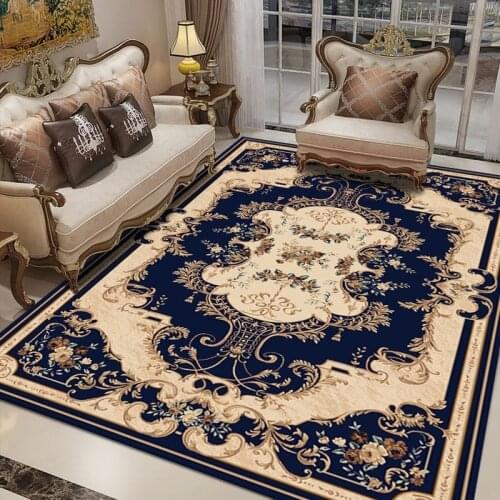 New Living Room Bedroom Carpet Crawling Mat Nordic Modern Feather Printing Sofa Cushion Safety Non-slip Home Decoration Products