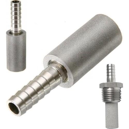 0.5/2mm Practical Stainless Steel Beer Aeration Stone Carbonated Beer Brewing Home Food Grade Bar Tool Bar Accessories