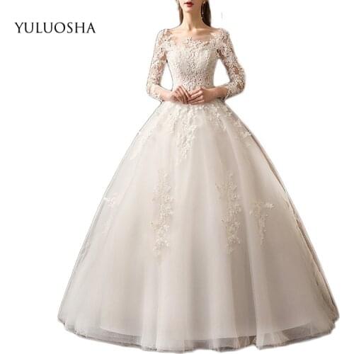 YULUOSHA Long Wedding Dresses