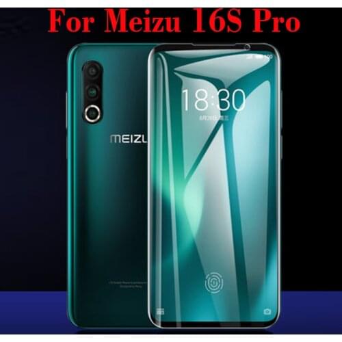 3D Full Glue Tempered Glass For Meizu 16s Pro Full Cover 9H Protective film Screen Protector For Meizu 16s Pro