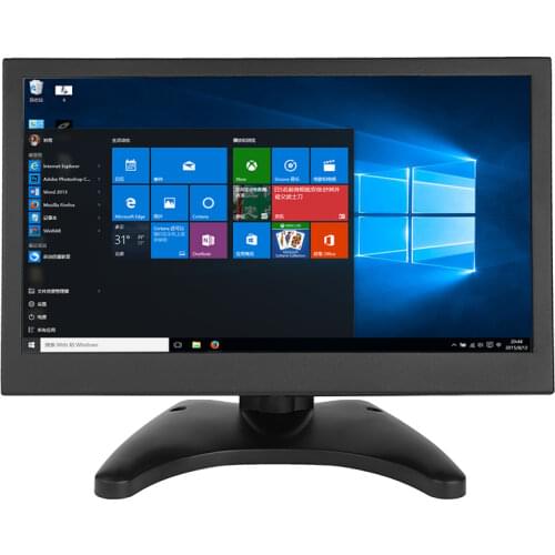 Factory Price 10.1 Inch Wide Screen Touch Monitor 1280*800 Lcd Resistive Touch Monitor with AV/BNC/VGA/HDMI Interface