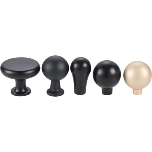 1Pcs Metal Round Cabinet Knobs Single Hole Cabinet Drawer Dresser Cupboard Kitchen Furniture Decoration Pulls Handle