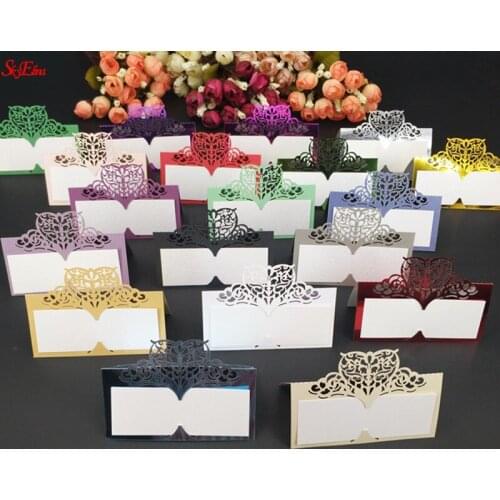 10/50/100pcs Party Table Name Wine Guest Place Cards Table Place Cards Favor Decoration Wedding Supplies Seating Decoration 5Z