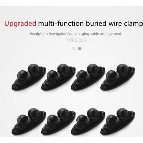 4/8pcs/set Line Clip Car Accessories Dashboard Ornament Pendant Office Home Car Interior Accessories for Girls Paste Style