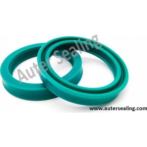 45x60x11.4 PU Single Lip U seal with a secondary sealing lip Pneumatic / Hydraulic cylinder components Rod U cup