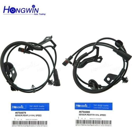 4670A579 4670A580 Rear Left&Right Wheel Speed ABS Sensor Fits Mitsubishi Lancer Outlander Dodge Caliber 07-12,SU12585,5S11132