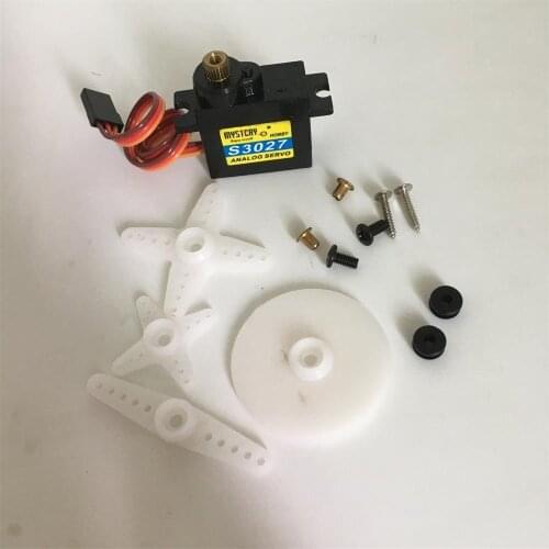 Mystery 20g 3.5kg Analog Metal Gear Servo S3027 For RC Hobby RC Robot