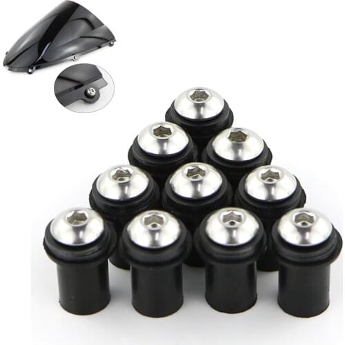 Windscreen Windshield Bolts Screw Fit For Yamaha FJR 1300 TDM 900 TRACER 900 FJ-09 FZ1 FZS1000 Fazer FZ6R FZ6 FZ8-N Fazer8 FZ16