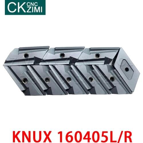 KNUX160405R KNUX160405L Carbide blade turning inserts metal lathe tool KNUX 160405 professional steel processing Cutting Tools