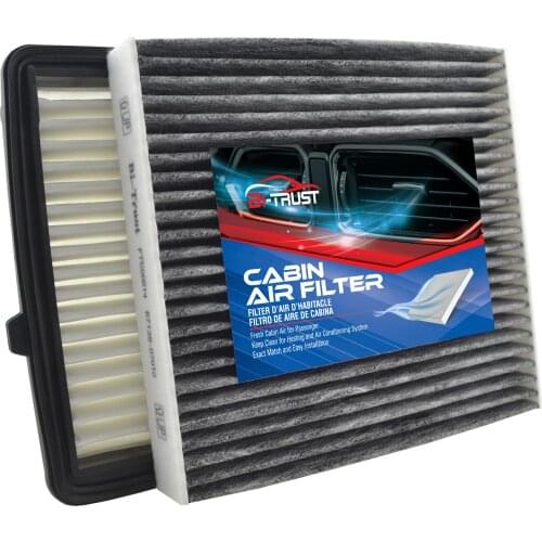 Bi-Trust Combo Set Engine & Cabin Air Filter for Honda Fit 1.5L 2015-2020 17220-5R0-008 CF11182