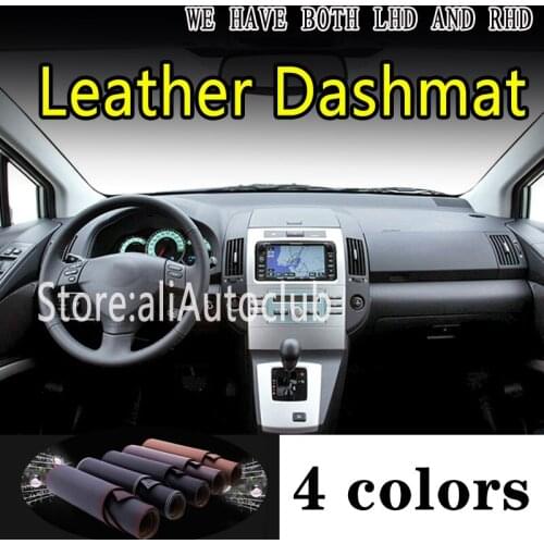 For toyota corolla verso G2 2001-2007 Leather Dashmat Dashboard Cover Dash Mat Sunshade Carpet Car Styling auto accessories
