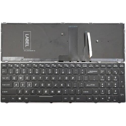 New For Clevo N850HJ1 N850HK1 N855HK1 N857HK1 N870HK1 N950TP6 N957TP6 P950EP6 P950ER Laptop Keyboard Full Colorful US