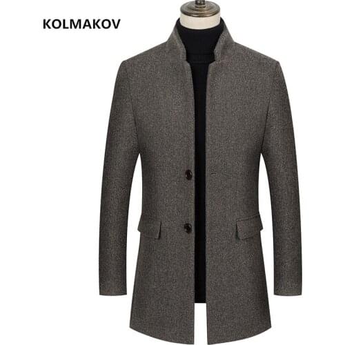 2021 winter new arrival men overcoat fashion wool trench coat ,mens high quality jackets ,Classic wool coat men,plus-size M-4XL