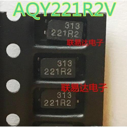 New original AQY221 AQY221R2V 221R2 SSOP-4 10pcs