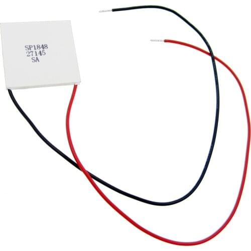 New SP1848-27145 TEC 40x40mm Semiconductor Thermoelectric Heatsink Cooler Peltier Plate Module For Power Generation