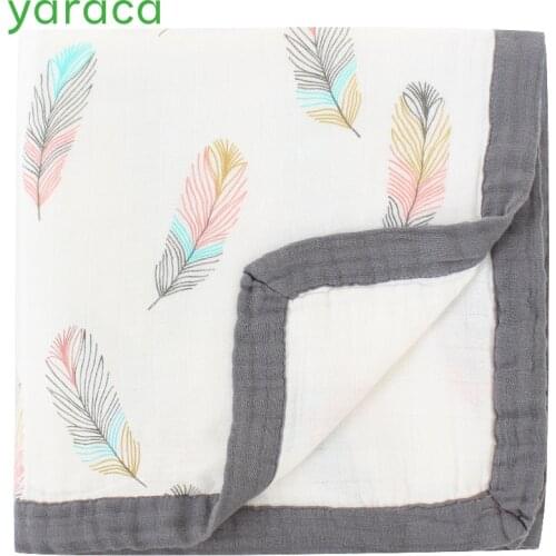 Thick Super Soft Diapers for Newborn Baby Blanket Bamboo Cotton Muslin Swaddle for Kids Children Bedding Wrap Bath Towel Photo