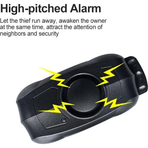 Wireless Anti-Theft Motorcycle Bike Alarm With Remote Waterproof Car Bicycle Security Alarm Vibration Door Sensor 150dB Loud